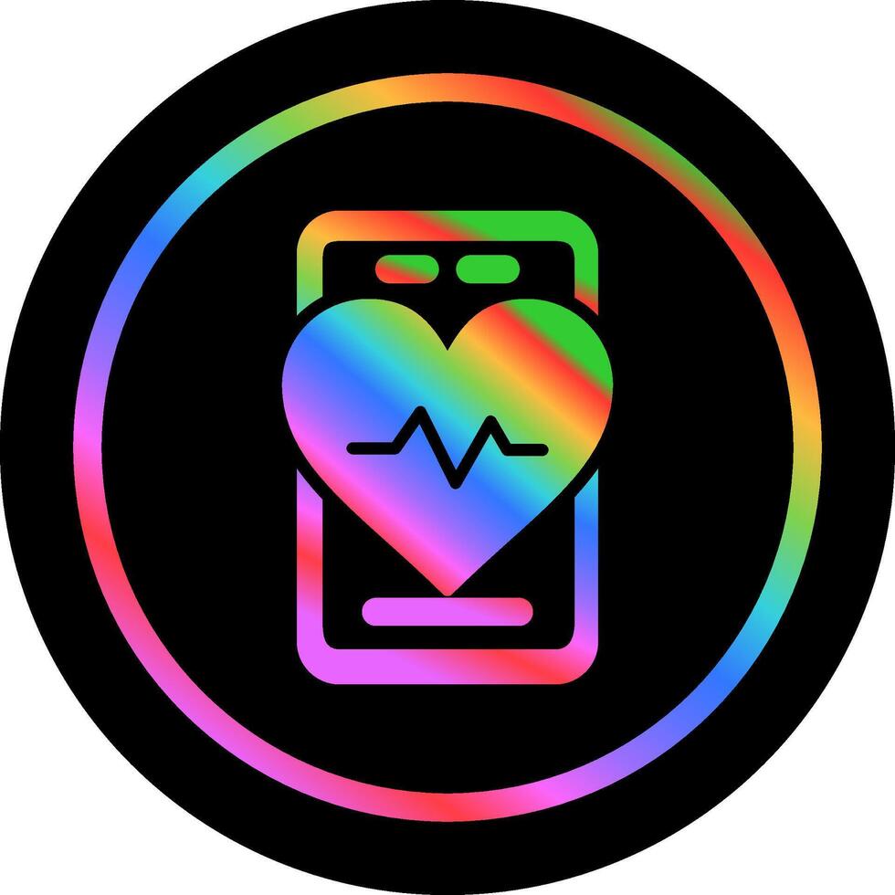 Gesundheit App Vektor Symbol