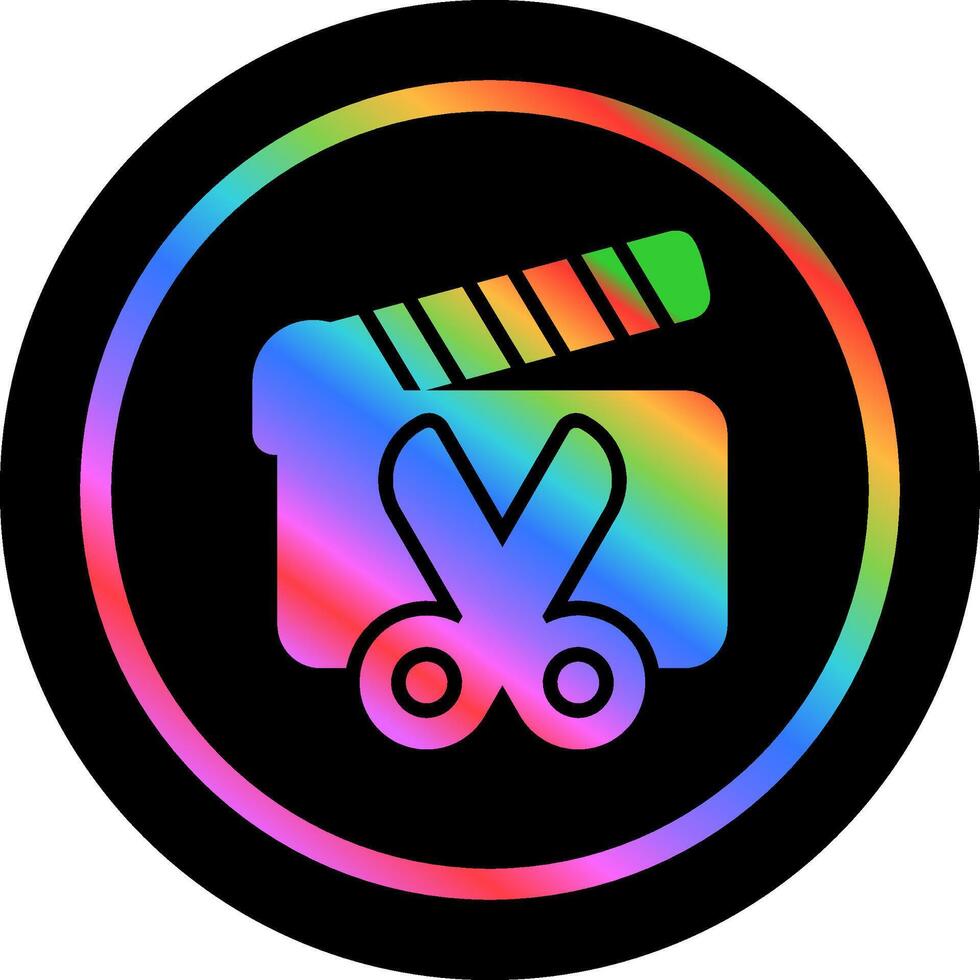 Film Bearbeitung Vektor Symbol