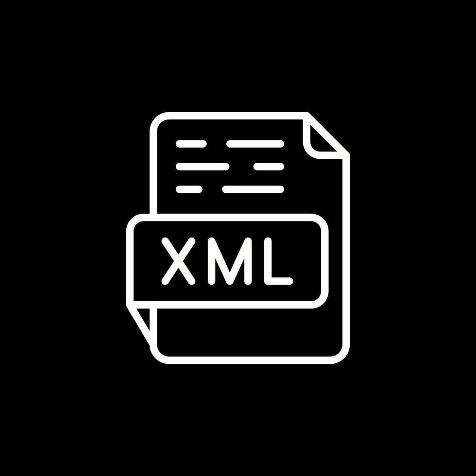 xml-Vektorsymbol vektor