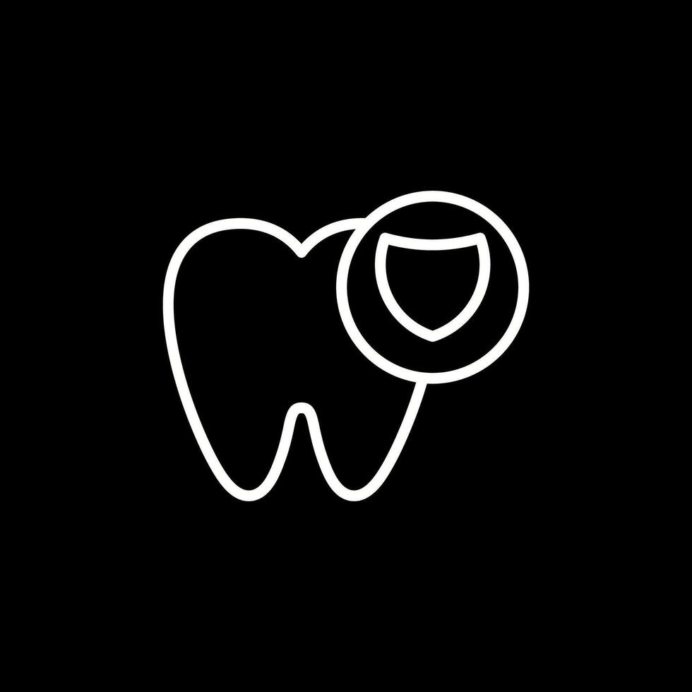tand vektor ikon