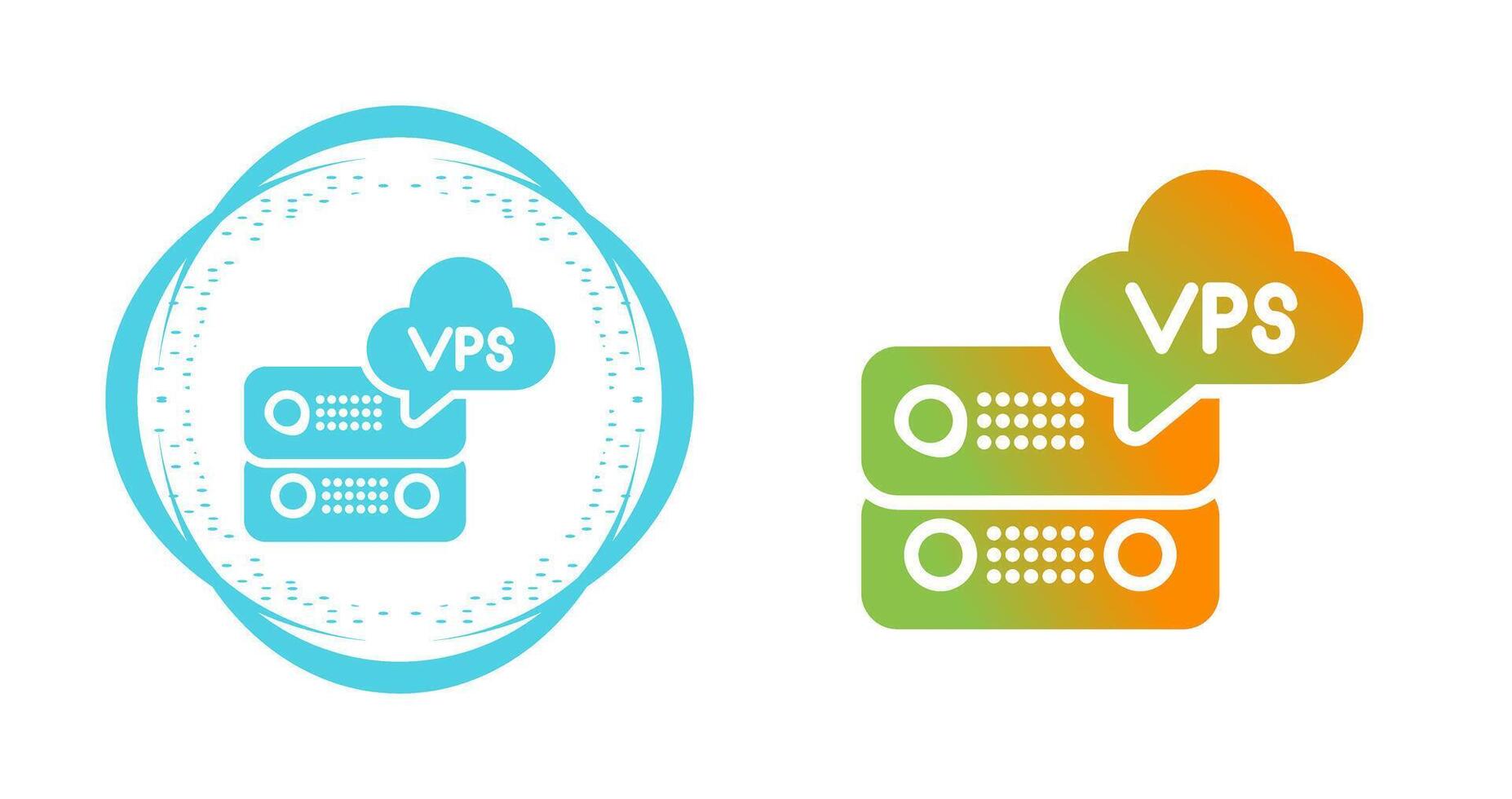 vps Hosting Vektor Symbol