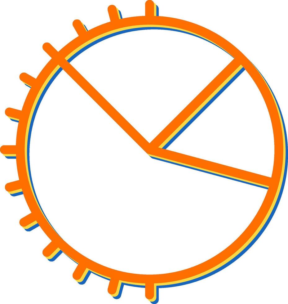 Statistik-Vektorsymbol vektor