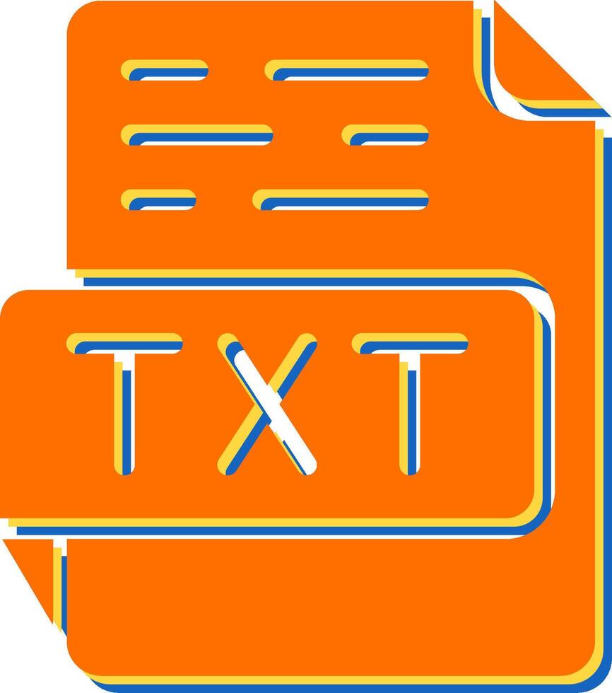 txt-Vektorsymbol vektor