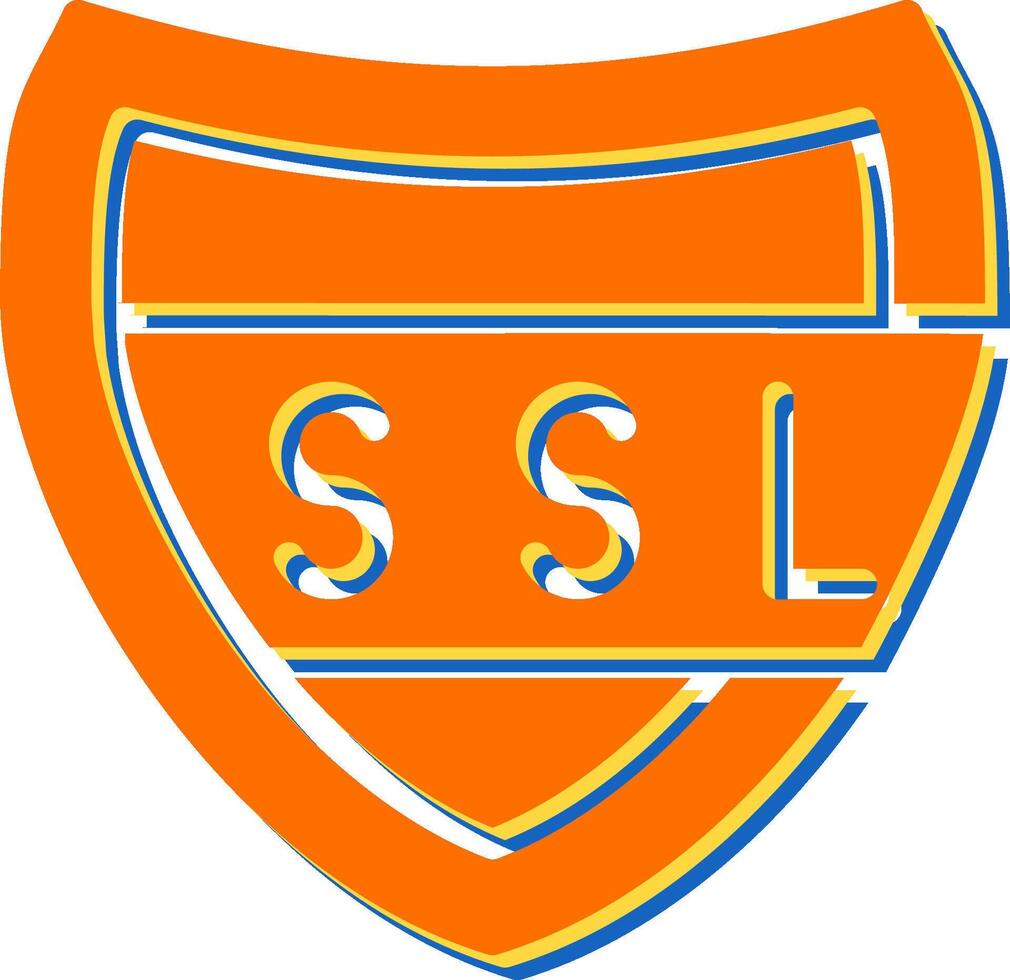 ssl Zertifikat Vektor Symbol