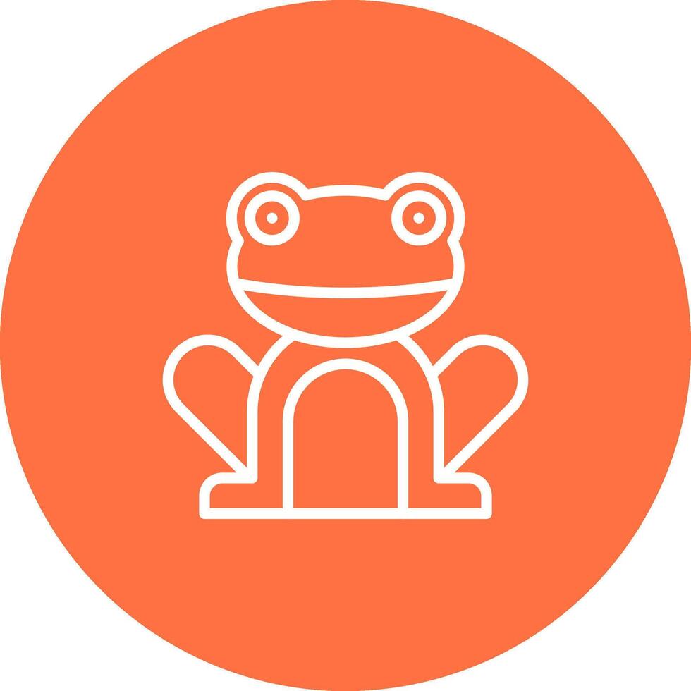 Frosch-Vektor-Symbol vektor