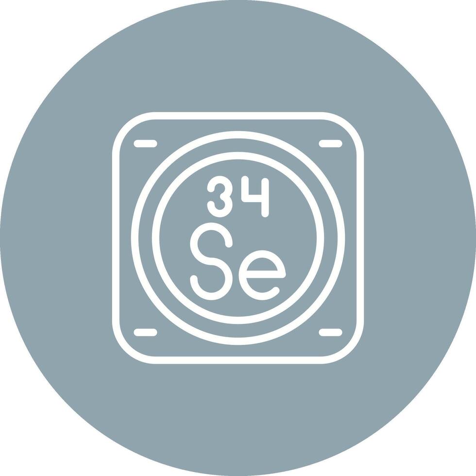 chemisch Element Vektor Symbol