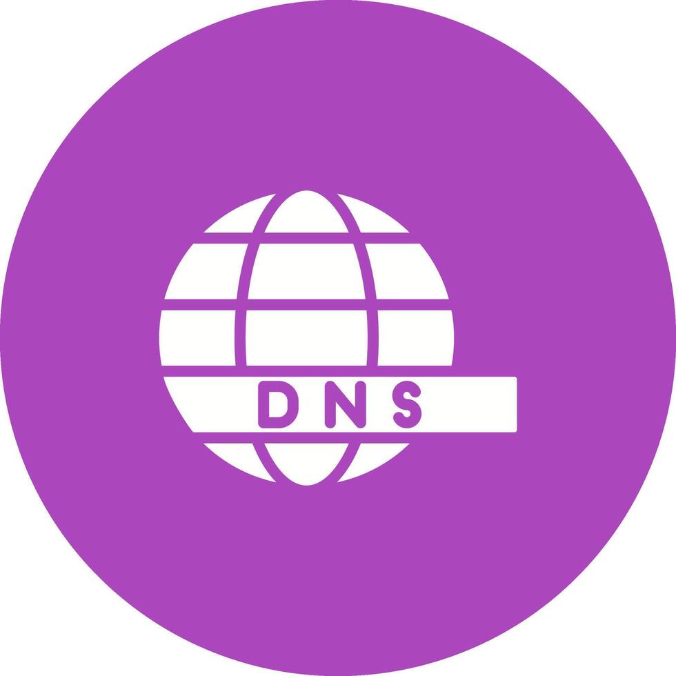 DNS Server Vektor Symbol