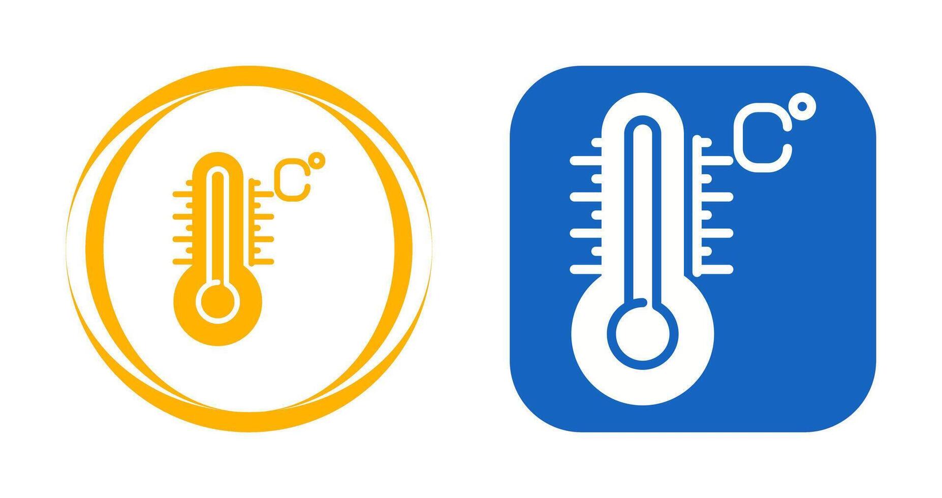 Symbol für Temperaturvektor vektor