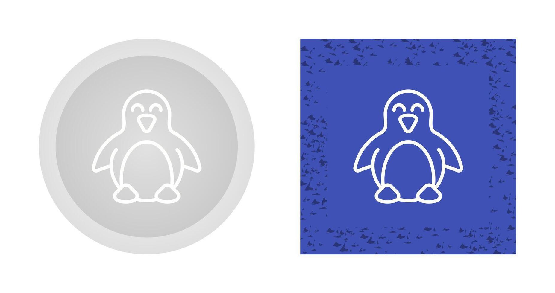 Pinguin-Vektor-Symbol vektor