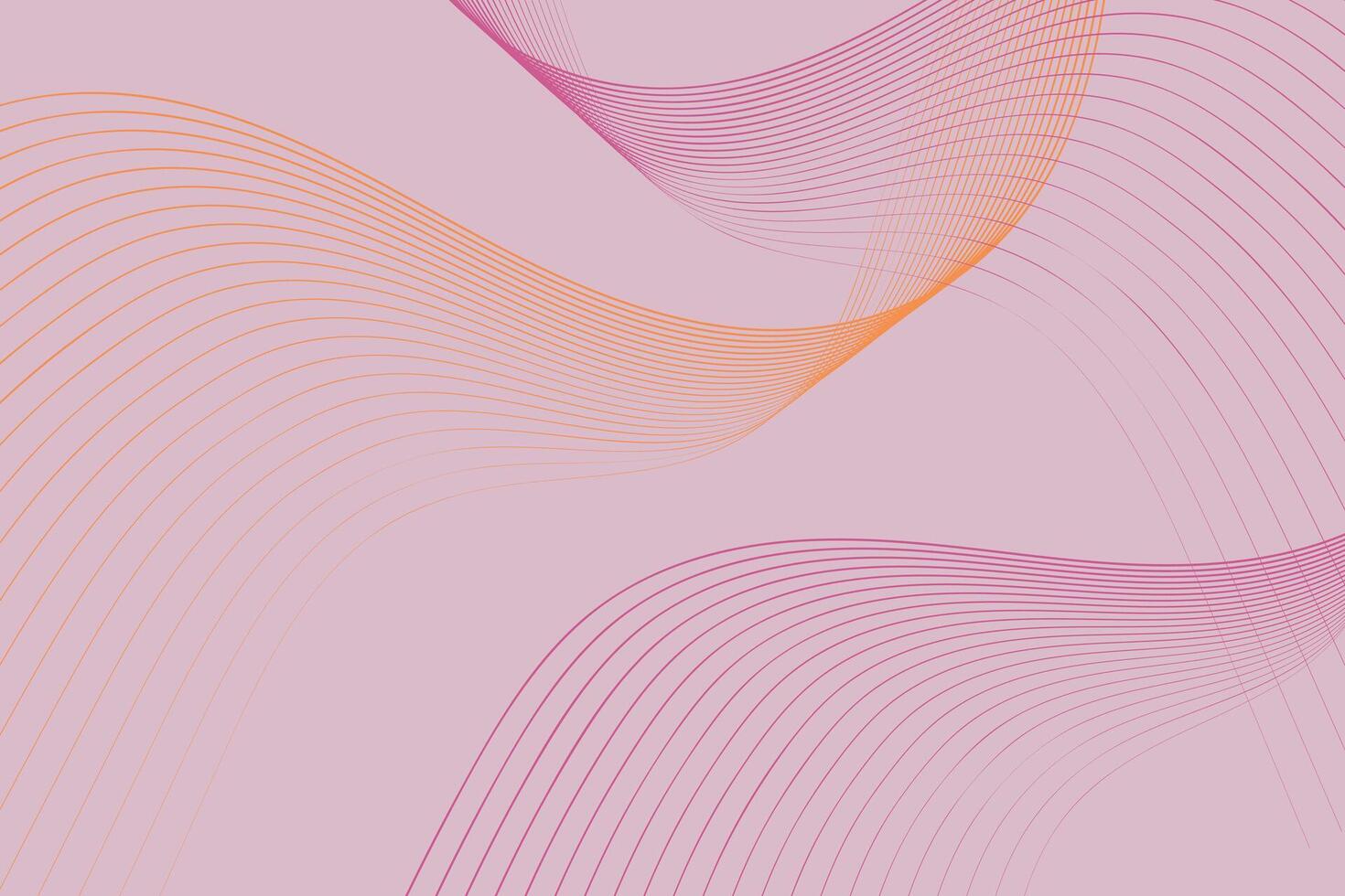 Rosa Hintergrund mit wellig Linien Laufen über es im verschiedene Richtungen. das Linien erstellen ein dynamisch und visuell interessant Muster auf das texturiert Oberfläche vektor