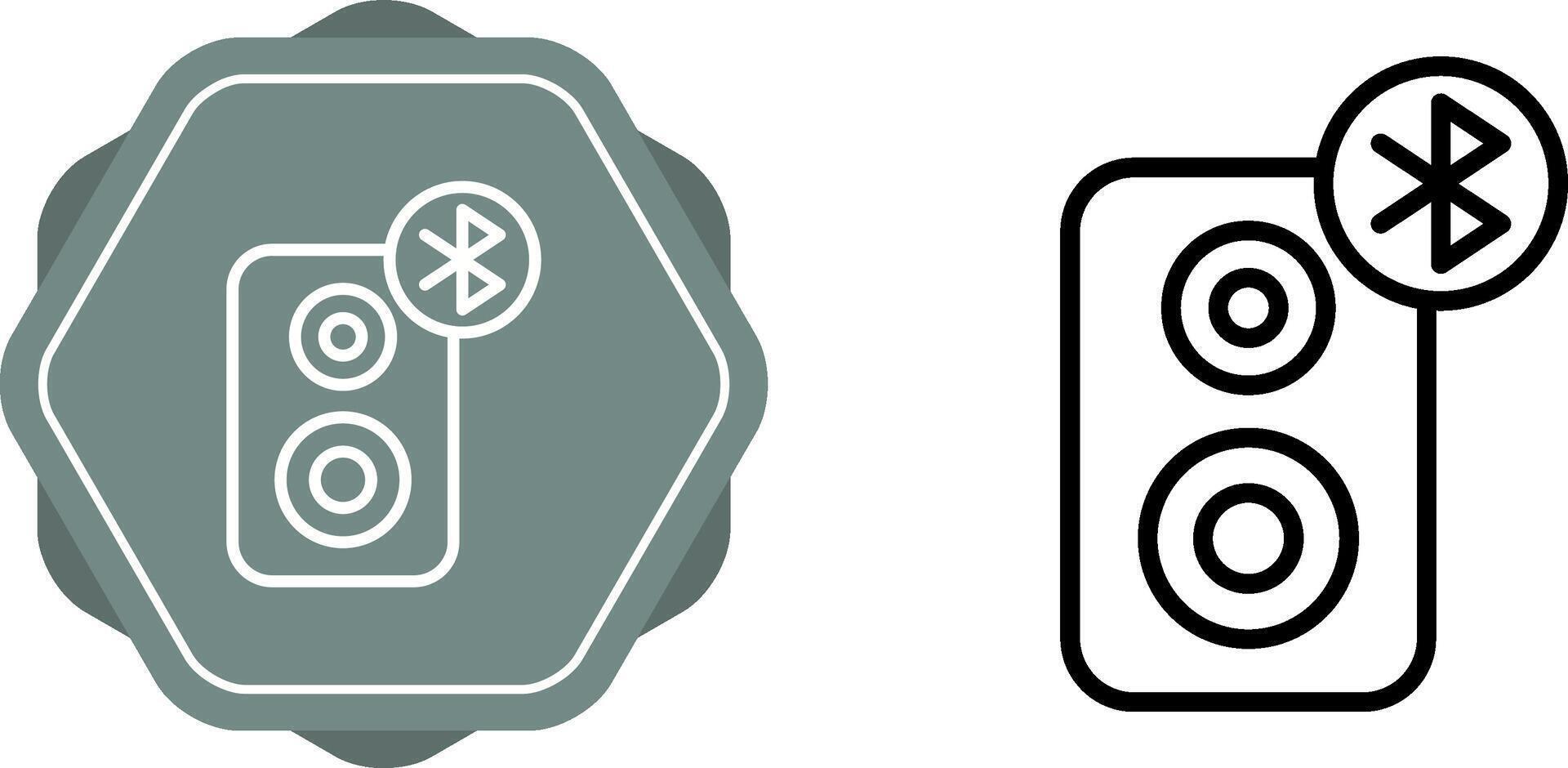 Bluetooth Freisprecheinrichtung Vektor Symbol