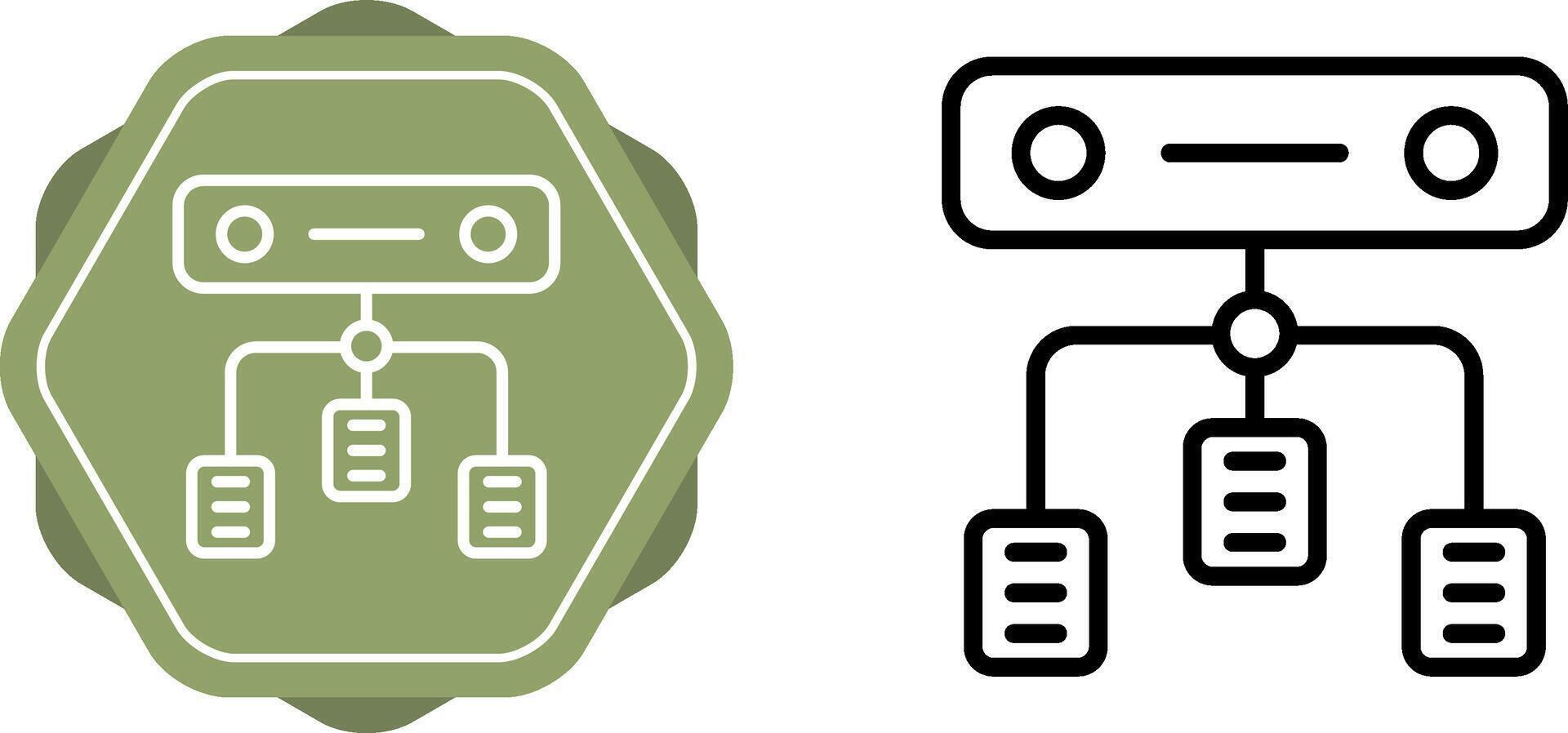 Belastung Balancer Vektor Symbol