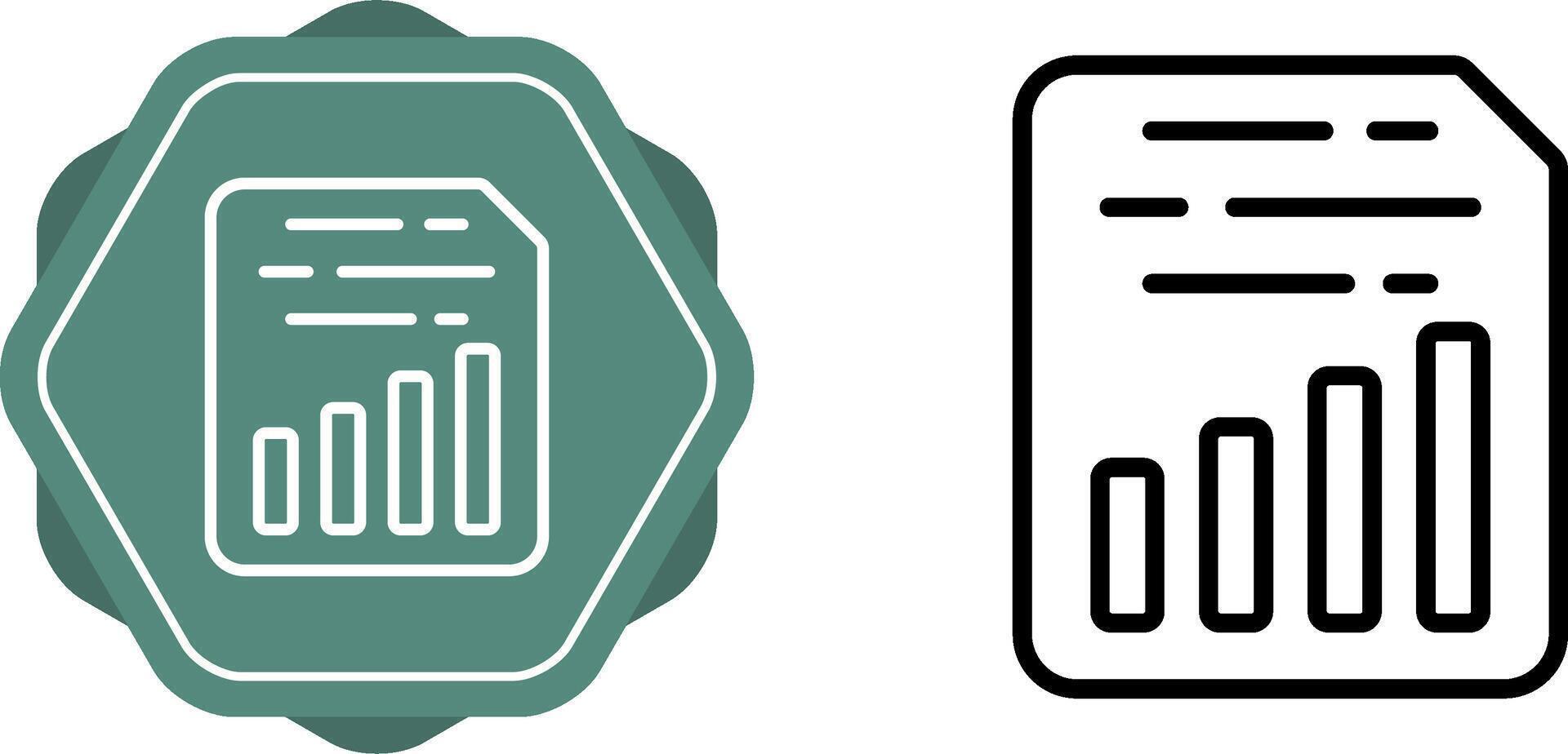 dokumentieren einfügen Diagramm Vektor Symbol