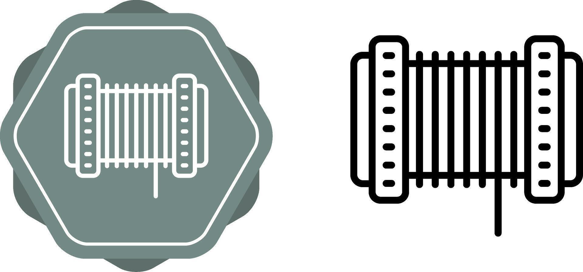 kabel- rulle vektor ikon