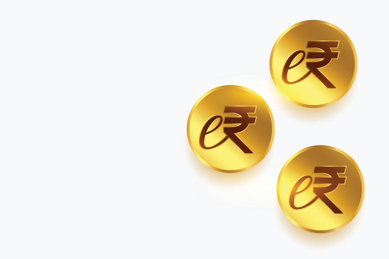 digital pengar e-rupi symbol bakgrund för bank marknadsföra vektor