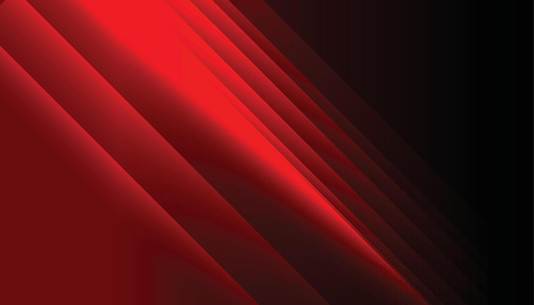 abstrakt und glänzend rot Linien Hintergrund Design vektor