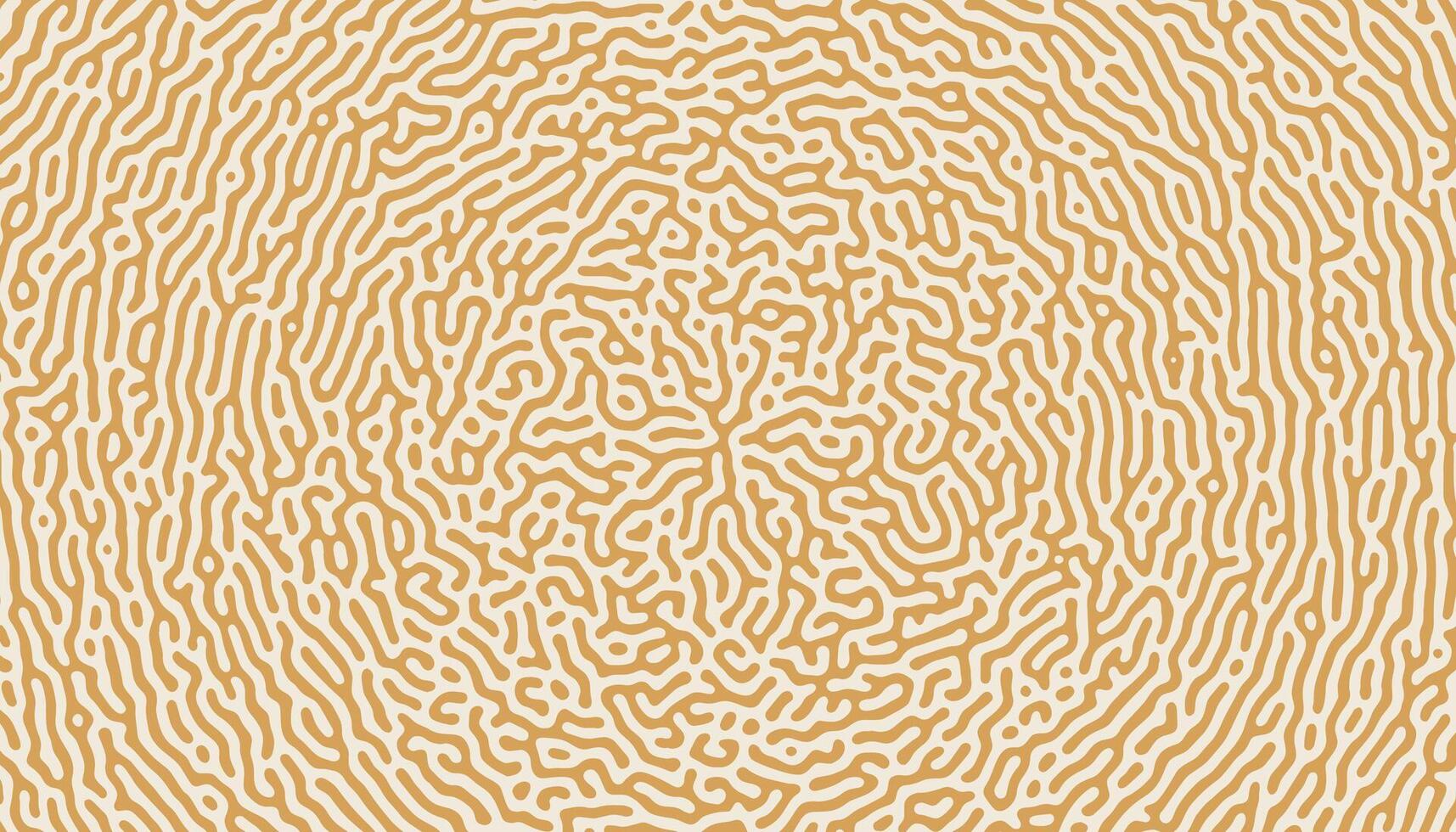 turing organisk spiral cirkulär former mönster bakgrund vektor illustration