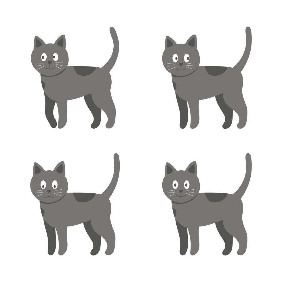 Katze-Vektor-Illustration vektor