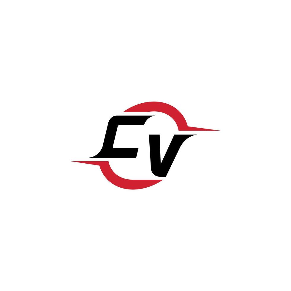 CV första esport eller gaming team inspirera begrepp idéer vektor