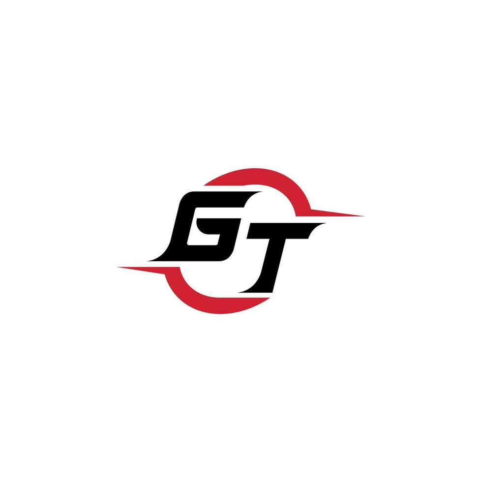 gt första esport eller gaming team inspirera begrepp idéer vektor