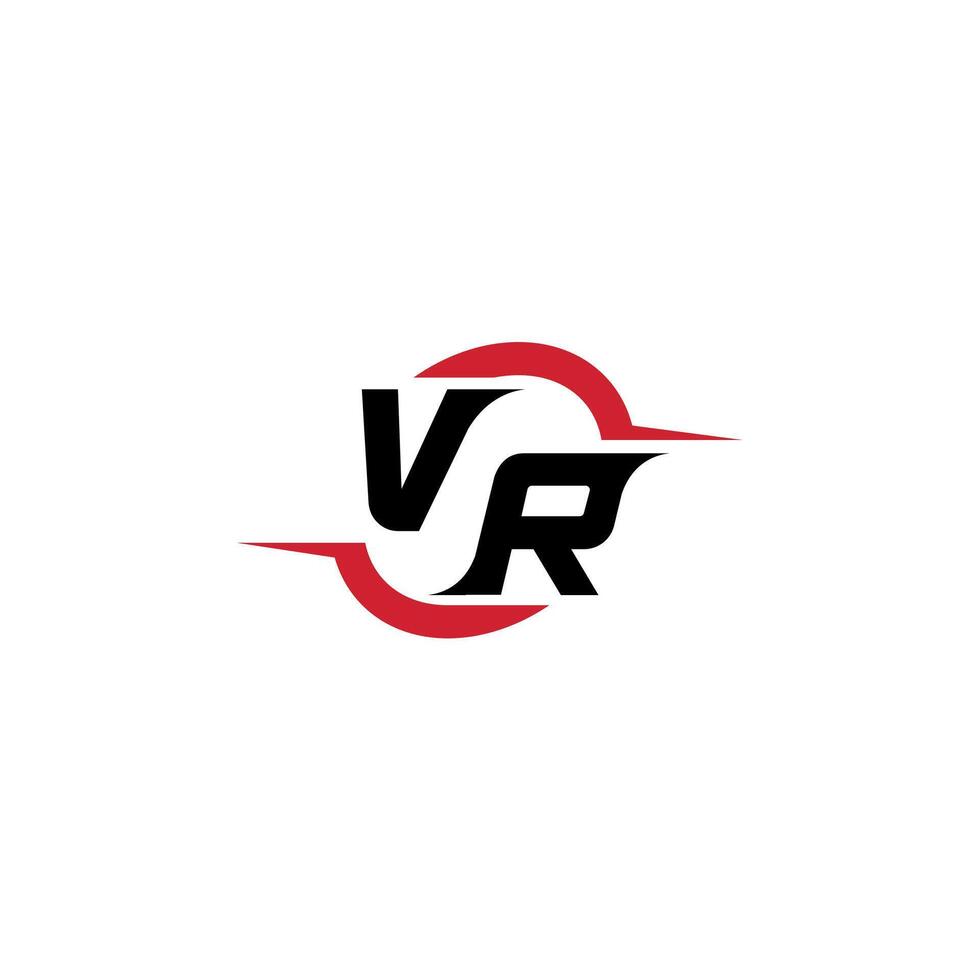 vr första esport eller gaming team inspirera begrepp idéer vektor