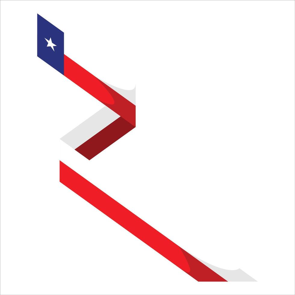Texas Element Unabhängigkeit Tag Illustration Design Vektor