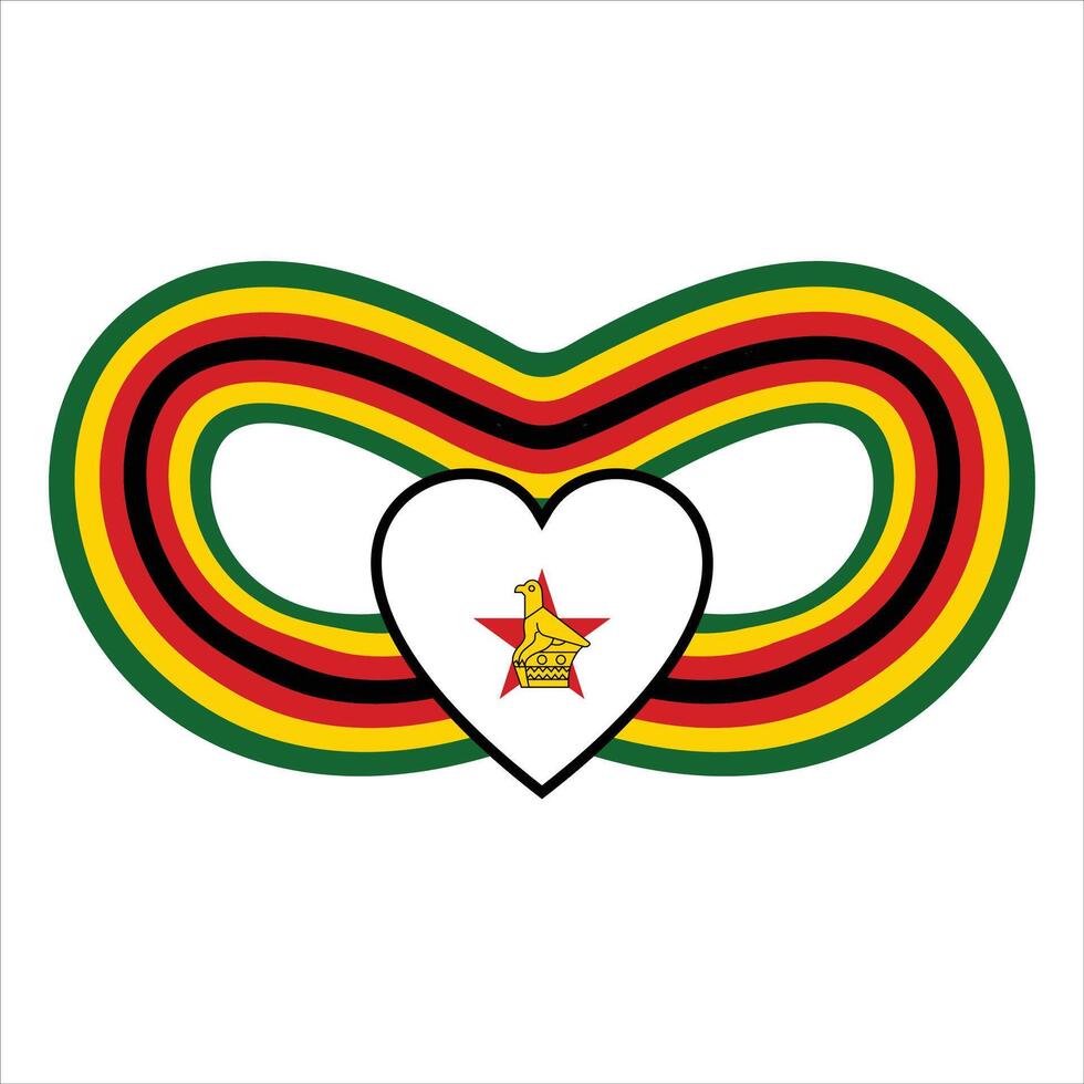 zimbabwe element oberoende dag illustration design vektor