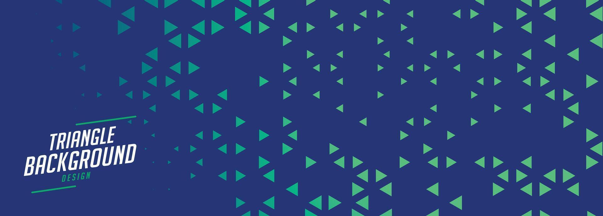 Blau Dreieck Muster Textur Hintergrund vektor