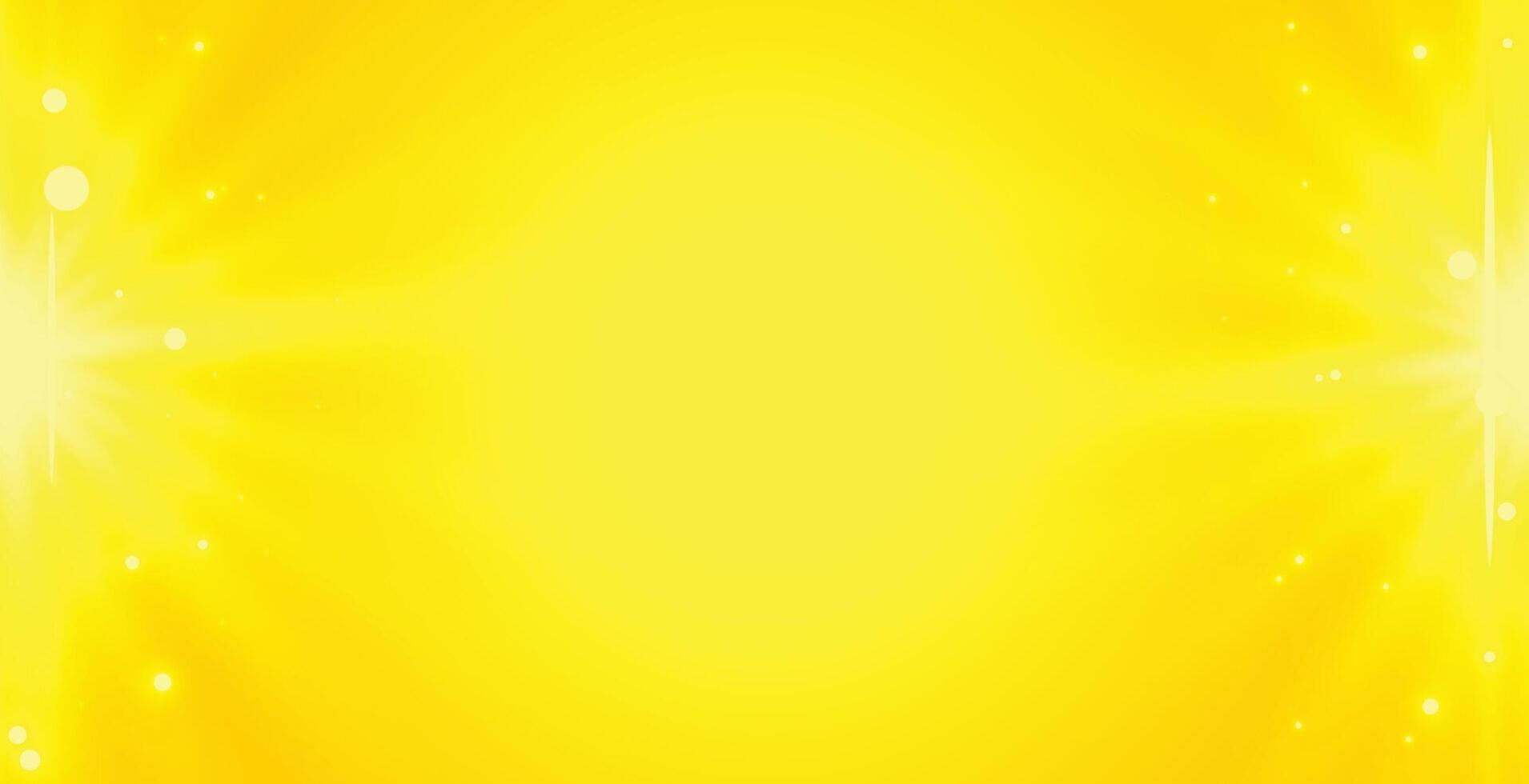 lysande solstråle utstråla gul baner för modern bakgrund design vektor