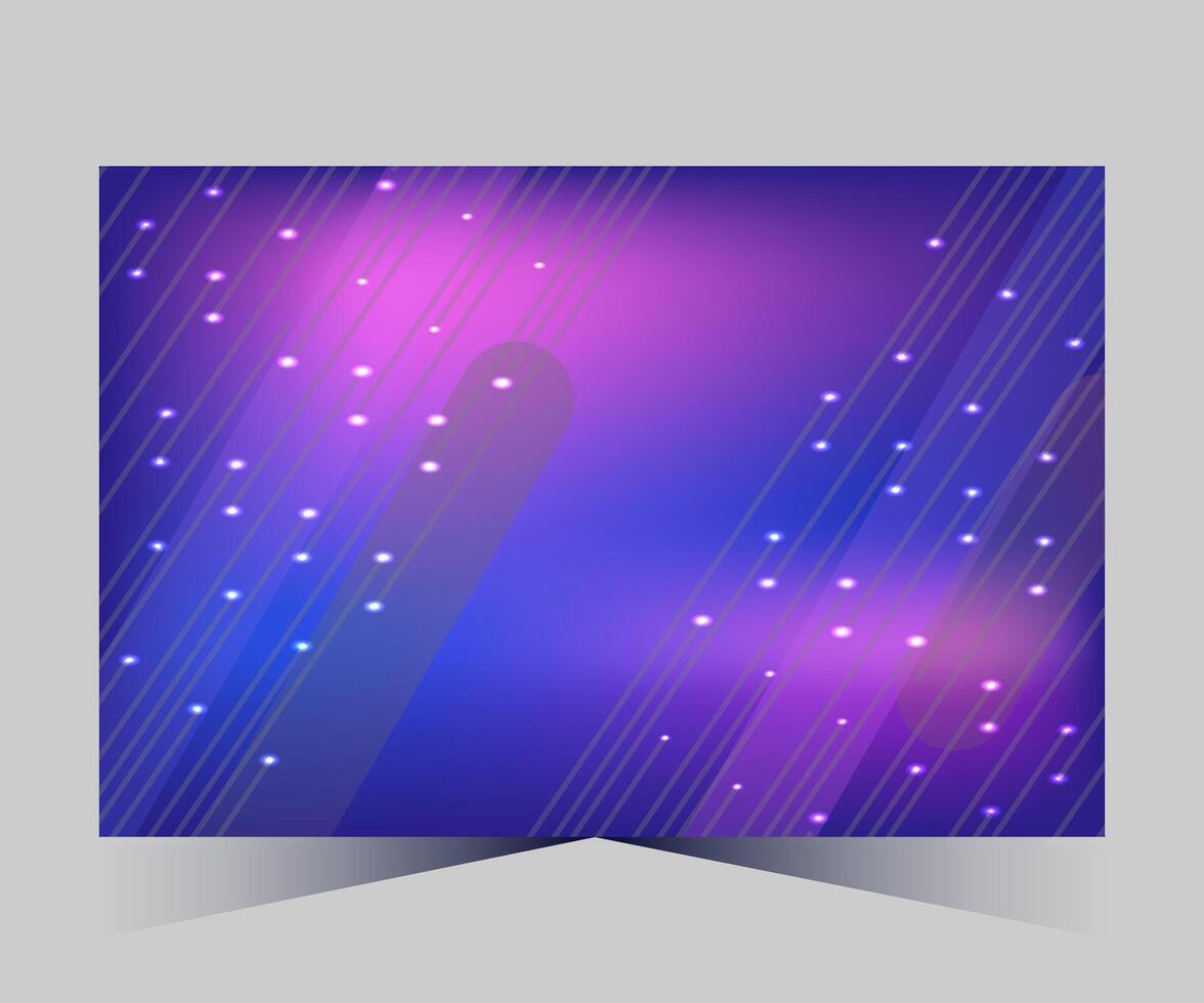 abstrakt Hintergrund mit lila und Blau Beleuchtung vektor