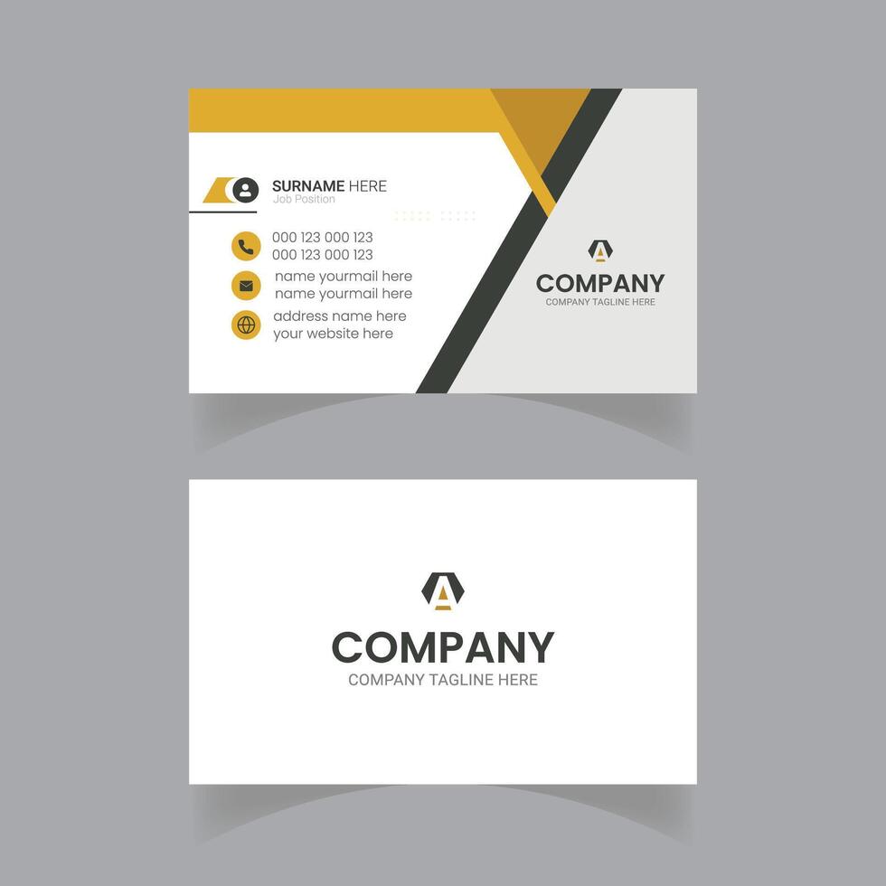 företags- och kreativ företag kort design för personlig och företag vektor