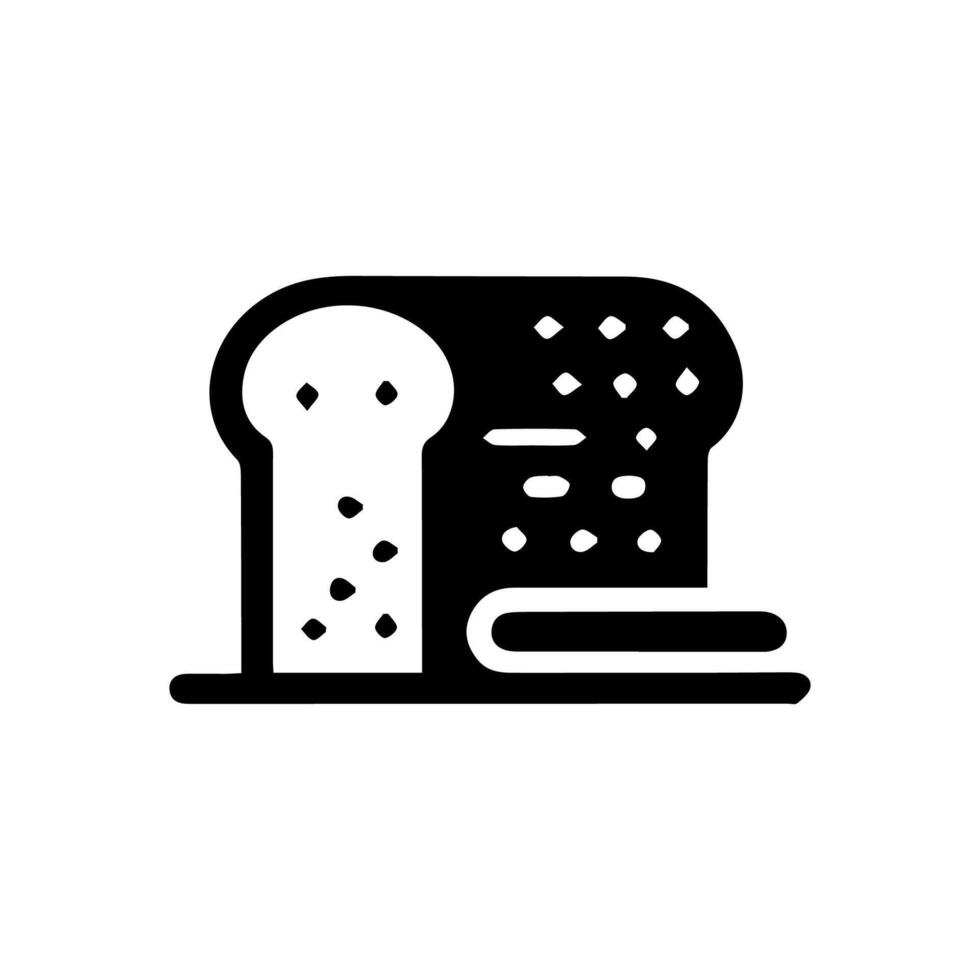 bröd ikon illustration isolerat vektor tecken symbol