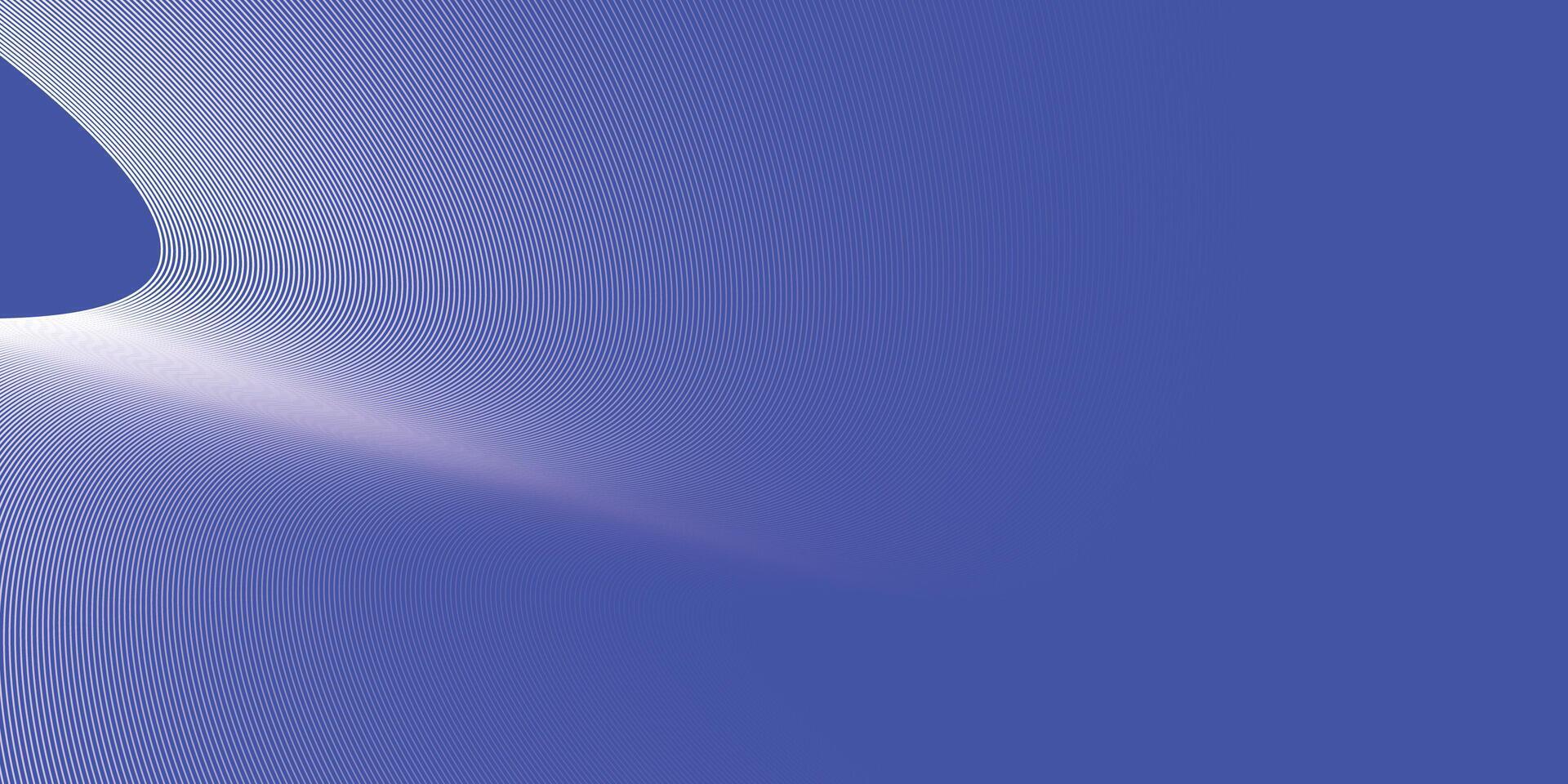 abstrakt Blau wellig mit verschwommen Licht gebogen Linien Hintergrund vektor