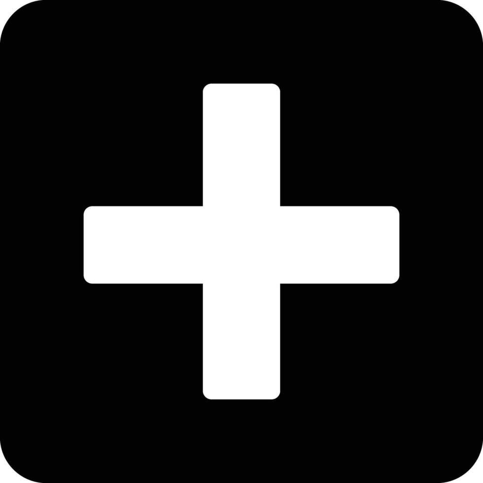 Notfall Symbol zum Krankenhäuser oder medizinisch verwenden vektor