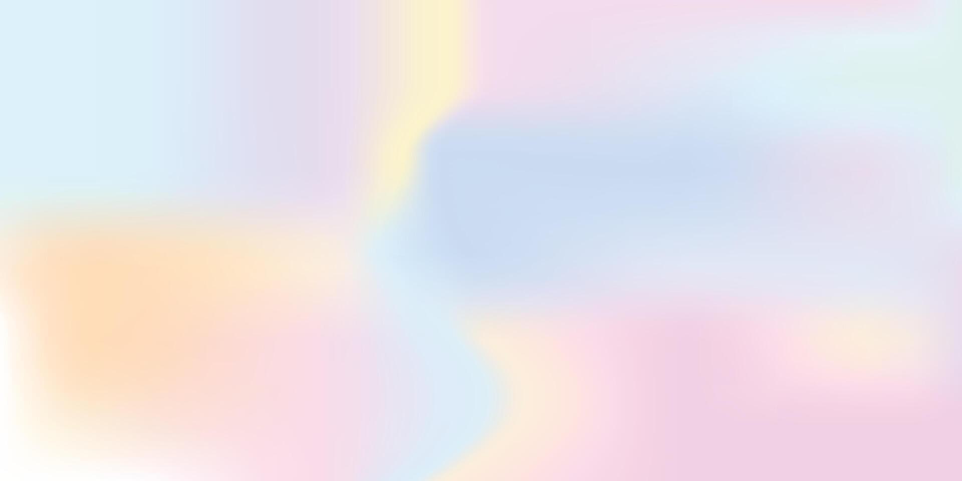 holografisch. Pastell- Neon- Regenbogen Gradient Hintergrund vektor