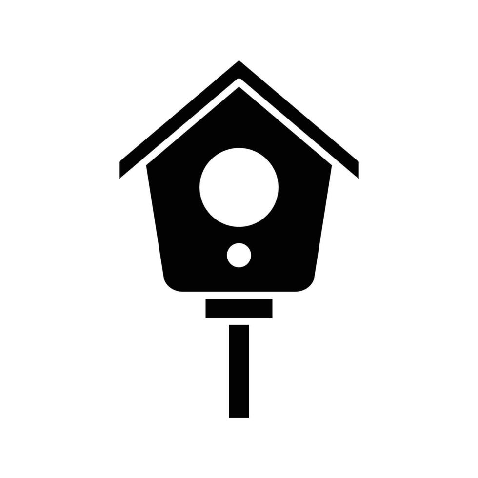 Vogel Haus Symbol Vektor Design Vorlage im Weiß Hintergrund
