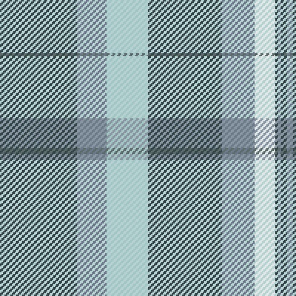 Hintergrund prüfen Plaid von Tartan Textur Stoff mit ein Muster Vektor Textil- nahtlos.