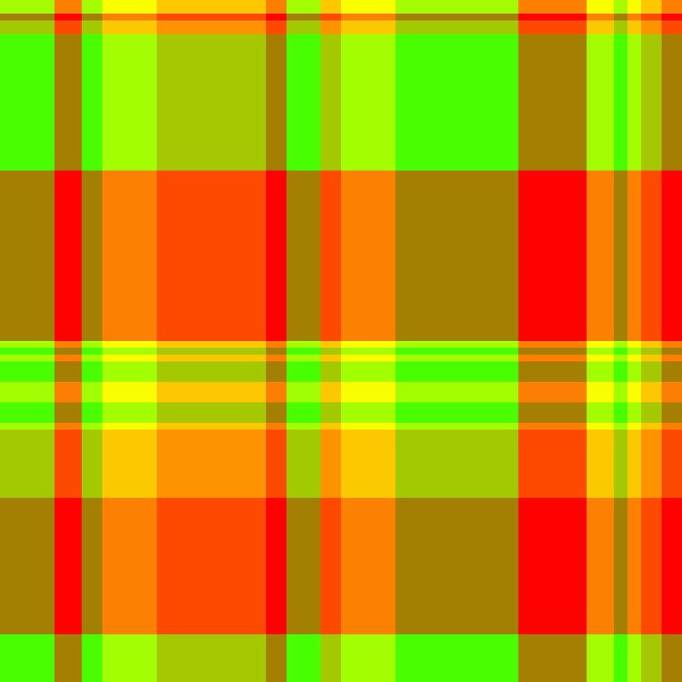 groß Hintergrund Textil- Vektor, stilvoll Plaid Tartan nahtlos. Kunstwerk Textur prüfen Stoff Muster im hell und Gelb Farben. vektor