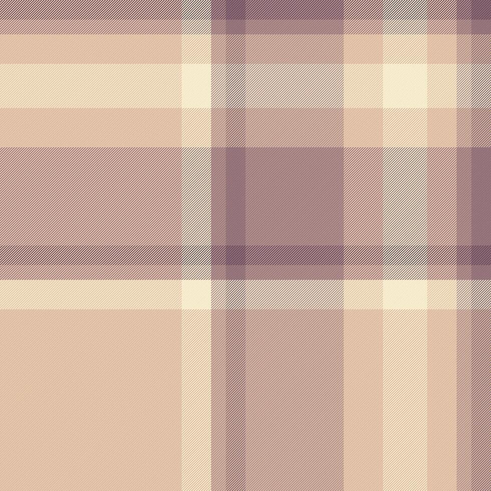 prüfen Hintergrund Muster von Vektor Textur Plaid mit ein Stoff nahtlos Tartan Textil.