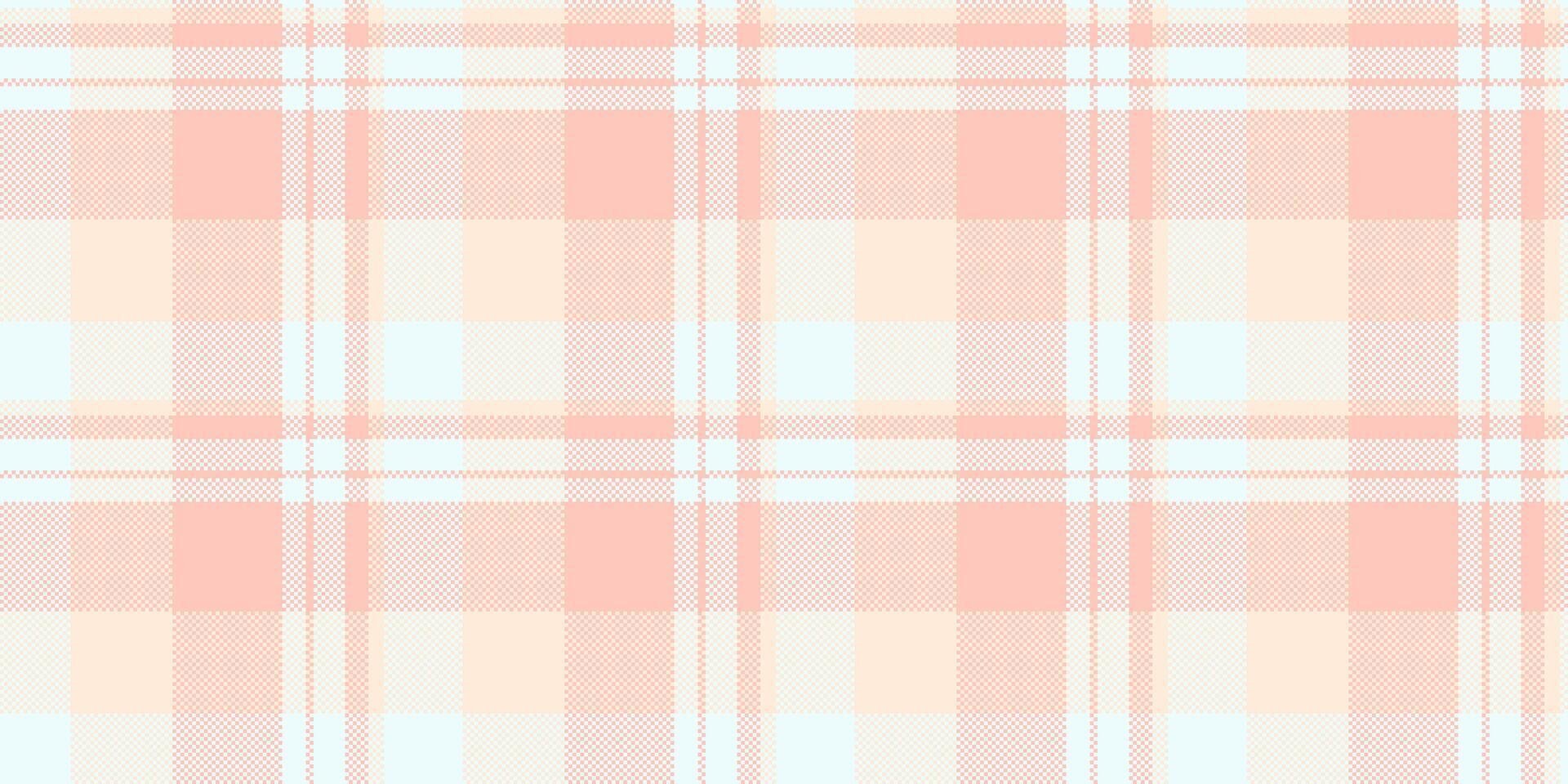 Rahmen prüfen Muster Hintergrund, Zelle Tartan Textur Vektor. sanft Plaid Textil- nahtlos Stoff im Licht und azurblau Farben. vektor