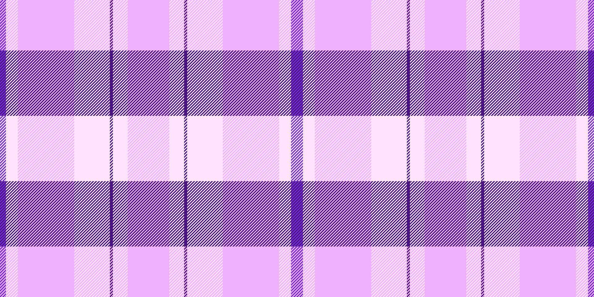 Landschaft Stoff Vektor Textil, Halbton Plaid Muster überprüfen. Marke Textur nahtlos Tartan Hintergrund im lila und violett Farben.