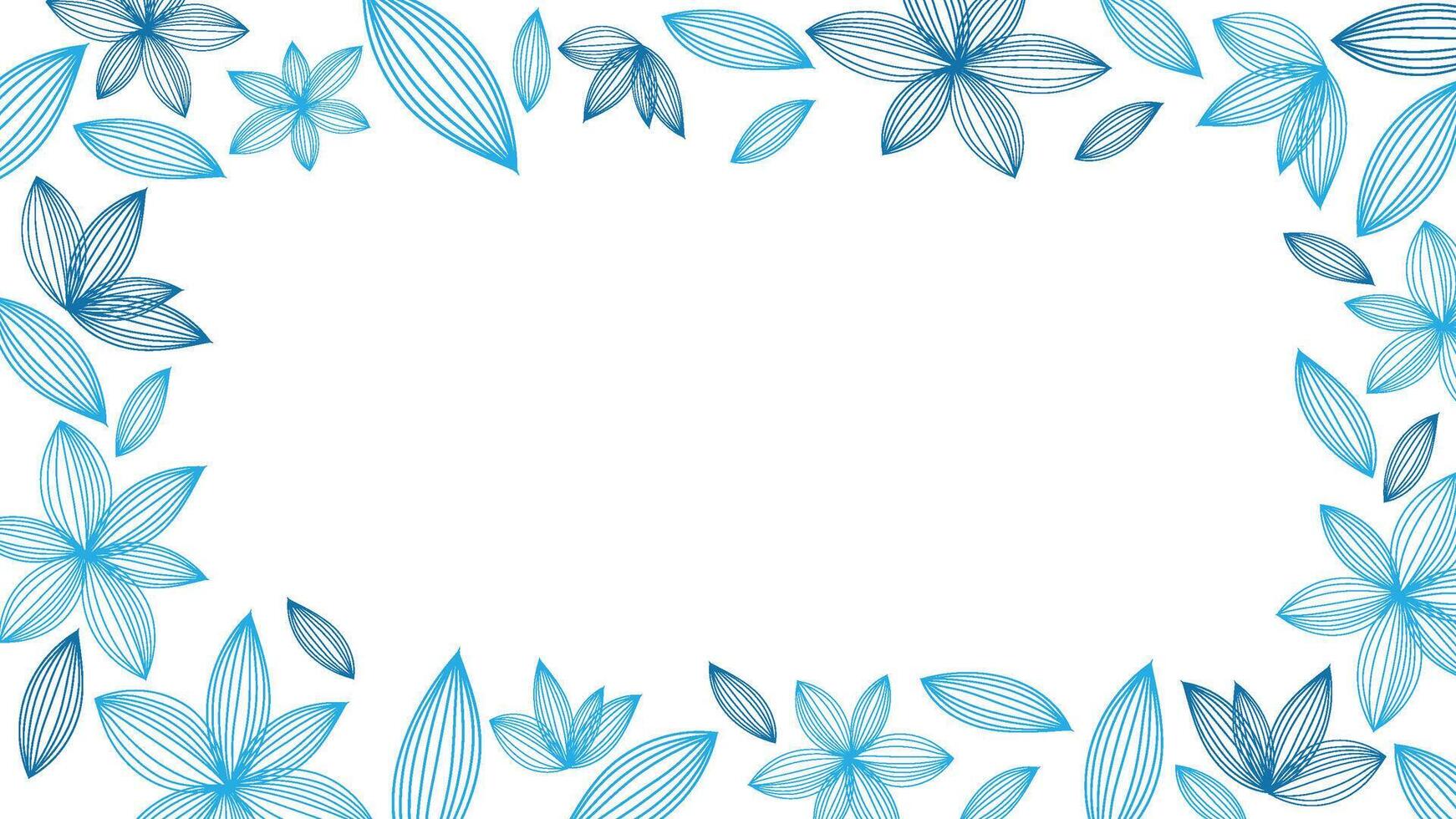abstrakt Blume Hintergrund Vektor Design Hintergrund Rahmen