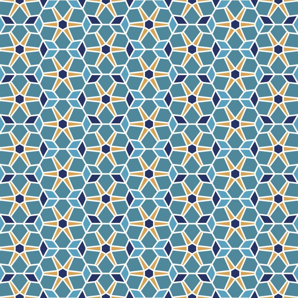 arabicum mönster bakgrund. islamic prydnad vektor. traditionell arab geometri. vektor