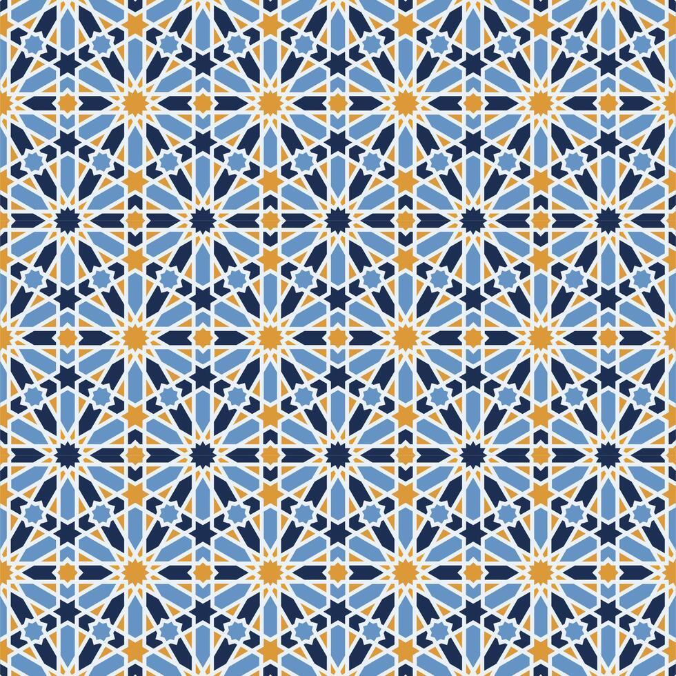 arabicum mönster bakgrund. islamic prydnad vektor. traditionell arab geometri. vektor