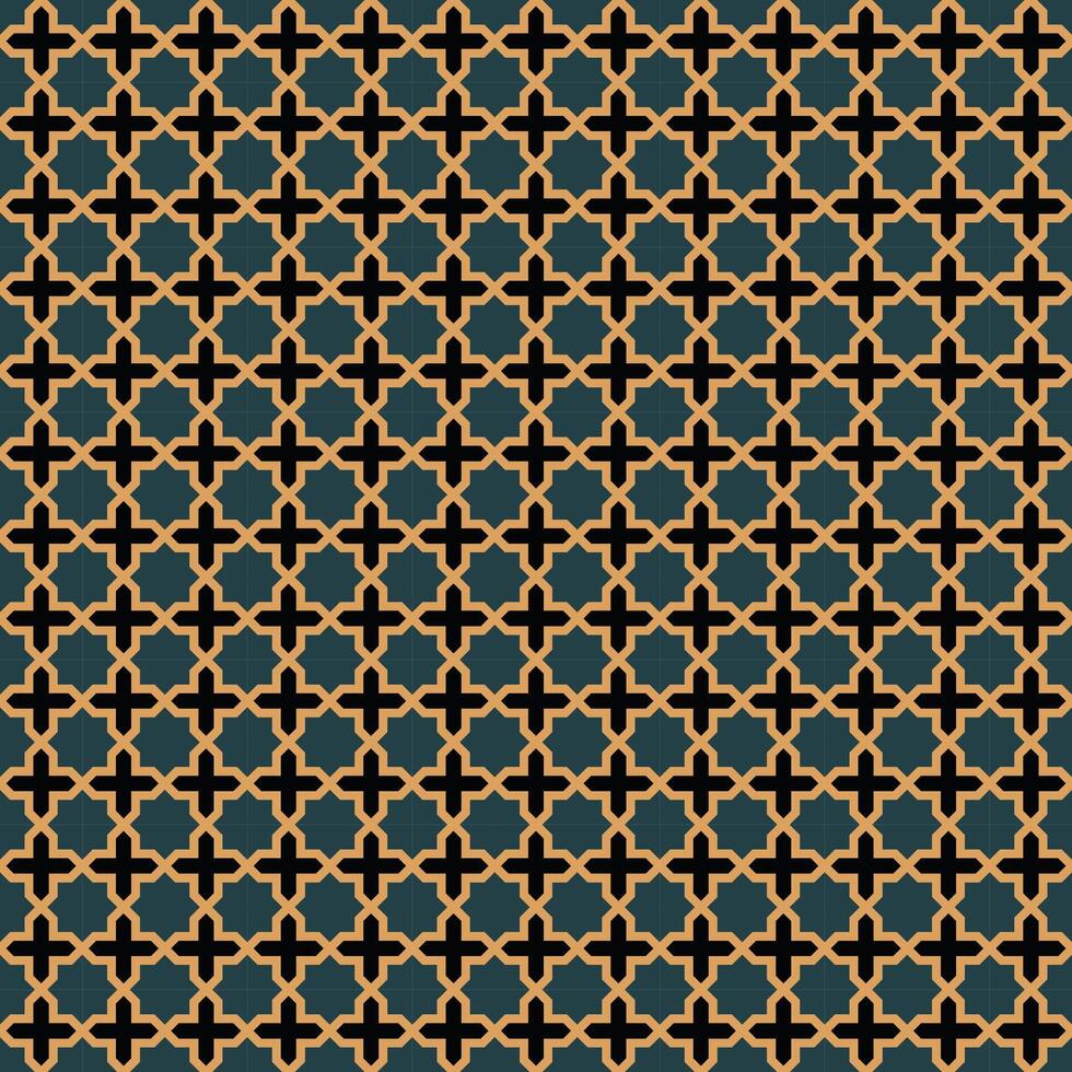 Arabisch Muster Hintergrund. islamisch Ornament Vektor. traditionell arabisch Geometrie. vektor