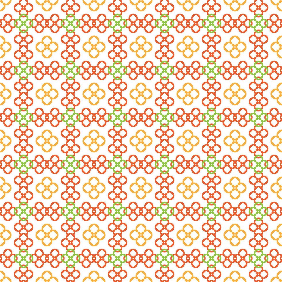 Blumen- abstrakt Vektor Muster Design