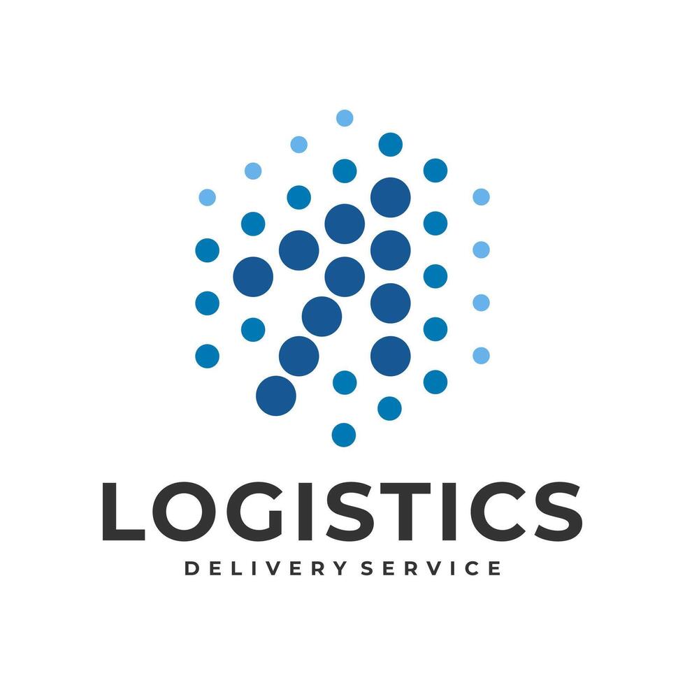 leverans logotyp. uttrycka logistisk kurir service symbol. pil symbol vektor illustration