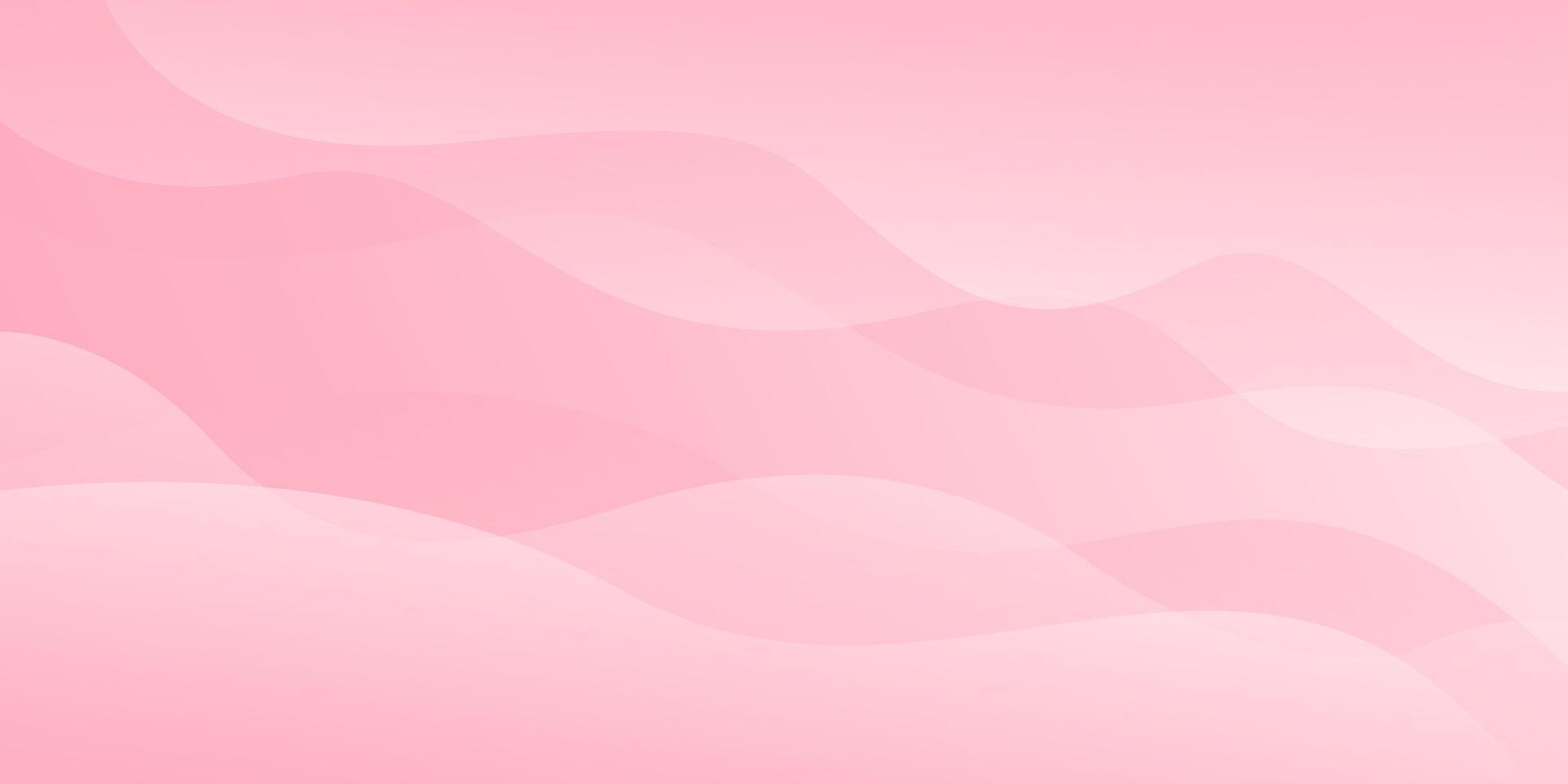 abstrakt Sanft Rosa Kurve Hintergrund, Rosa Schönheit dynamisch Hintergrund mit Welle Formen. Vorlage Banner Hintergrund zum Schönheit Produkte, Verkauf, Anzeigen, Seiten, Veranstaltungen, Netz, und Andere vektor