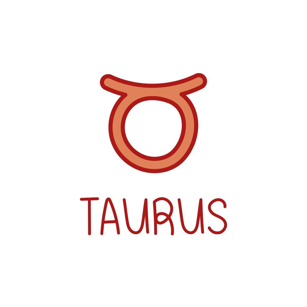 taurus symbol illustration vektor