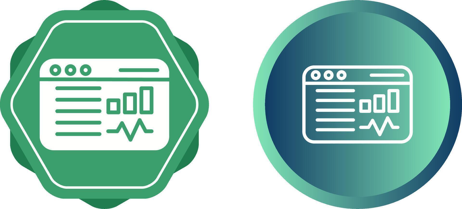 Sozial Medien Analytik Vektor Symbol